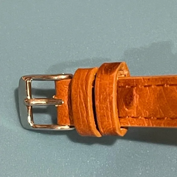 Hermes Sellier Women’s Ostrich strap watch EUC Hermes Sellier Women main image 3